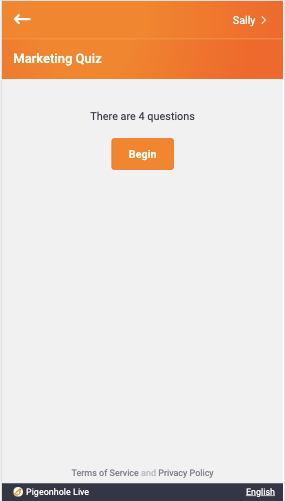 Quiz App (Leader-board screen) - UpLabs