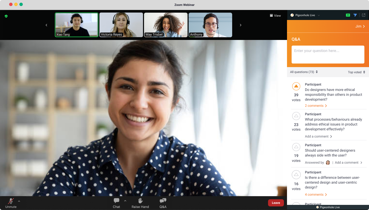 9.3__Webinar__Attendee_View_showing_a_Q_A.png